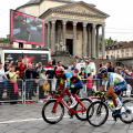 Il Giro in piazza Gran Madre