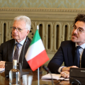 La delegazione tedesca in Sala Congregazioni