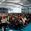La Sala Oro gremita per la Lezione Inaugurale di Elizabeth Strout