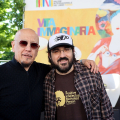 Enrico Ruggeri e Tommaso "Piotta" Zanello