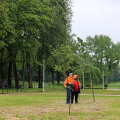 La nuova area con giochi d'acqua del parco Carrara (Pellerina)