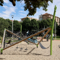 Inaugurato il rinnovato giardino Don Gnocchi, inclusivo, sostenibile e con nuove aree per il gioco e lo sport
