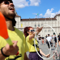 La parata per le vie del centro