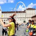 La parata per le vie del centro