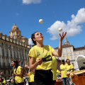 La parata per le vie del centro