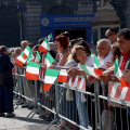In piazza Castello la cerimonia dell’Alza Bandiera