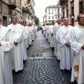 La tradizionale processione della Consolata