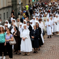 La tradizionale processione della Consolata