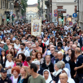 La tradizionale processione della Consolata