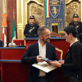 La premiazione di Valerio Minato