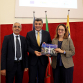 La Vicesindaca Michela Favaro porta i saluti istituzionali alla visita di una delegazione marocchina formata da rappresentanti dei Ministeri del Regno del Marocco nell'ambito del progetto Mentor2