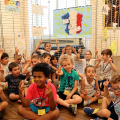 Le opere dei piccoli artisti di ‘ToRide Kids’ esposte a Palazzo Madama