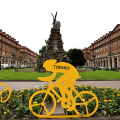 Piazza Statuto, Monumento al Traforo del Cenisio-Frejus