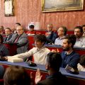 Sala Rossa: Cerimonia di conferimento delle Civiche Benemerenze