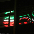 Riflessi della Mole in tricolore