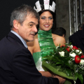 Il Sindaco Sergio Chiamparino e Francesca Testasecca