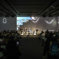 Un momento della conferenza stampa di Artissima 2024