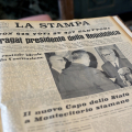"La Stampa" annuncia l'elezione di Saragat