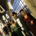 Un momento dell\'inaugurazione alle OGR
