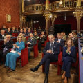 Palazzo Civico, sala Rossa: Cerimonia di consegna della targa di “Torino Città Presidenziale”