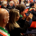 Palazzo Civico, sala Rossa: Cerimonia di consegna della targa di “Torino Città Presidenziale”
