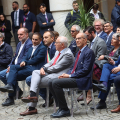 Le autorità presenti alla cerimonia