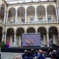 Un momento della cerimonia di accensione del Braciere dei FISU World University Games