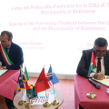 Torino e le città solidali. La firma dell'accordo con Betlemme - Palestina