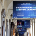 Nitto ATP Finals 2024, in via Po la mostra fotografica che celebra i primi qualificati al torneo