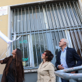 Inaugurato il murale sulla facciata della succursale del Liceo Artistico Cottini