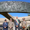 Inaugurato al Parco Millefonti il monumento restaurato all’Autiere d’Italia