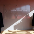 La targa in memoria dell\'Avvocato Agnelli