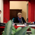 Palazzo Civico, sala Colonne, Conferenza stampa di presentazione della ventisettesima edizione di “Luci d’artista”