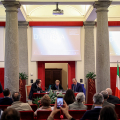 Palazzo Civico, sala Colonne, Conferenza stampa di presentazione della ventisettesima edizione di “Luci d’artista”