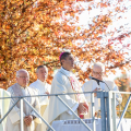 Larcivescovo di Torino mons. Roberto Repole presiede la S. Messa al Cimitero Parco