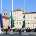 Cerimonia Alzabandiera - Piazza Castello