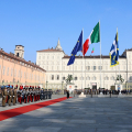 Cerimonia Alzabandiera - Piazza Castello
