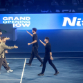 Mengoni e Cattelan ricevono Bolelli e Vavassori