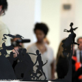 Kara Walker. A negress of noteworthy talent