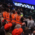 I tifosi di Sinner sugli spalti dell'Inalpi Arena