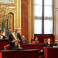 Sala Rossa: Cerimonia in occasione della Giornata internazionale per l'eliminazione della violenza contro le donne