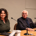 Il cast di Here’s… Yianni! -  Julia Ormond, Joe Cortese, Christina Eliopoulos