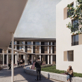 Rendering vista interna