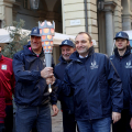Il Sindaco  Lo Russo cede la Fiamma all'Assessore Tresso