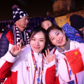 Duo di atlete cinesi