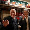 Guido Costa , curatore della mostra e Benedetto Camerana, presidente del Museo Nazionale dell’Automobile