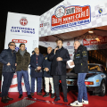 Il saluto del Sindaco prima della partenza del Rally di Montecarlo