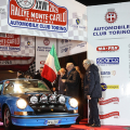 Il Prefetto Cafagna dà il via alla partenza alle auto del Rally di Montecarlo