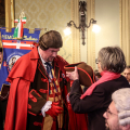 Carnevale 2025 al via: a Palazzo Civico l'investitura ufficiale di Gianduja e Giacometta