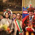 Carnevale 2025 al via: a Palazzo Civico l'investitura ufficiale di Gianduja e Giacometta